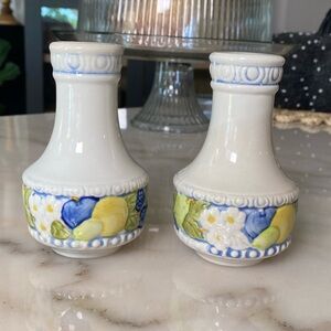 Vintage salt and pepper shakers ceramic
